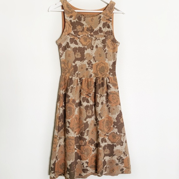 Knitted & Knotted Anthropologie Persica Rose Dress S - Picture 2 of 8